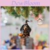 Adorable Pumpkin Sausage Dog Car Hanging Decor For Charming Vehicle Interior