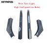 For Toyota Sienna    2024 2025 Carbon Fiber Side View Rearview Mirror Strip Molding Trim Accessories Car Styling