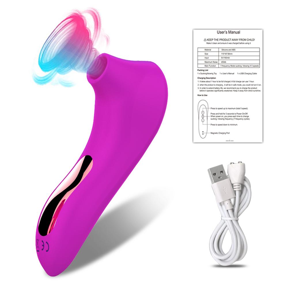 Vibratoare pentru suge pentru femei Clitoris pentru mamelon Sucker Stimulator pentru clitoris Limba de aspirare Dildo Vibrator Jucării sexuale pentru adulți cupluri