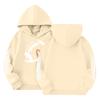 Children's Hoodies Loose Solid Color Hooded Sports Shirt Fashionable Sports Shirt