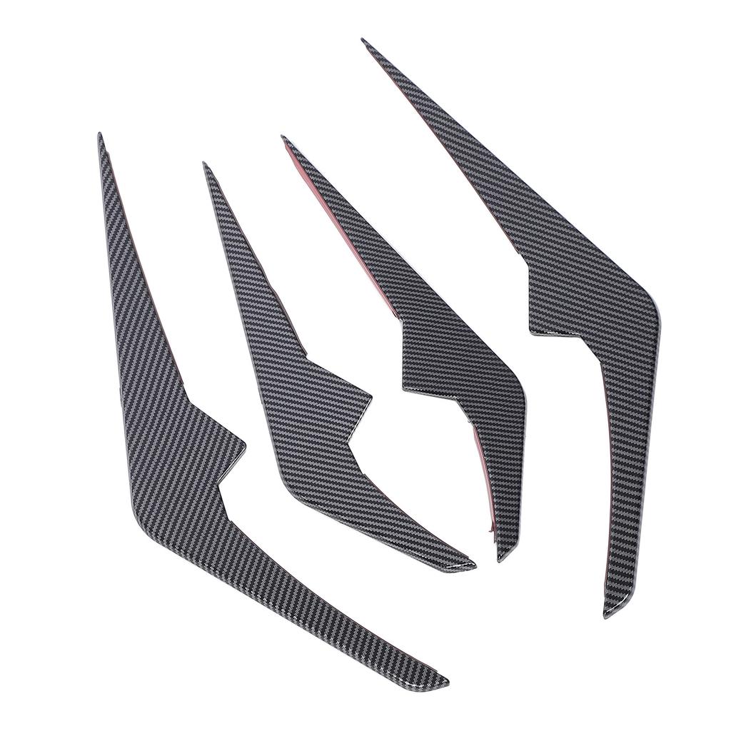 4 ks Spoilery bočních mřížek předního nárazníku Aerodynamické štěpící ploutve náhrada pro X6 G06 LCI M Sport 2023 a novější