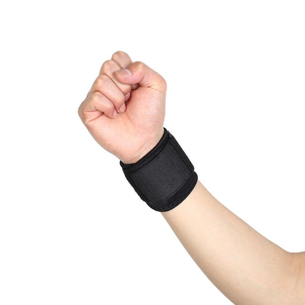 Breathable Adjustable Soft Wristband Compression Wrist Support Brace  Basketball