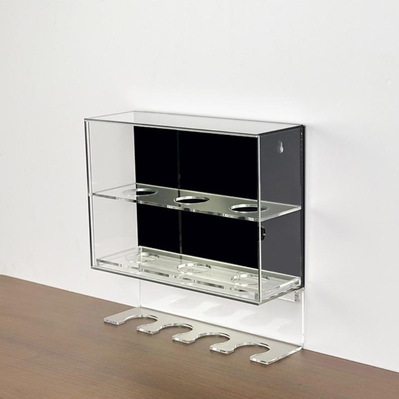 Acrylic Baseball Softball Bat Showcase Clear Protective Case Wall Mounted Ball Display Holder Dustproof Storage Box