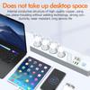 EU Plug Power Strip Overload Protection Multiprise Socket with 4 AC Outlets 4 USB-A 2 USB-C Port Network Filter for Home