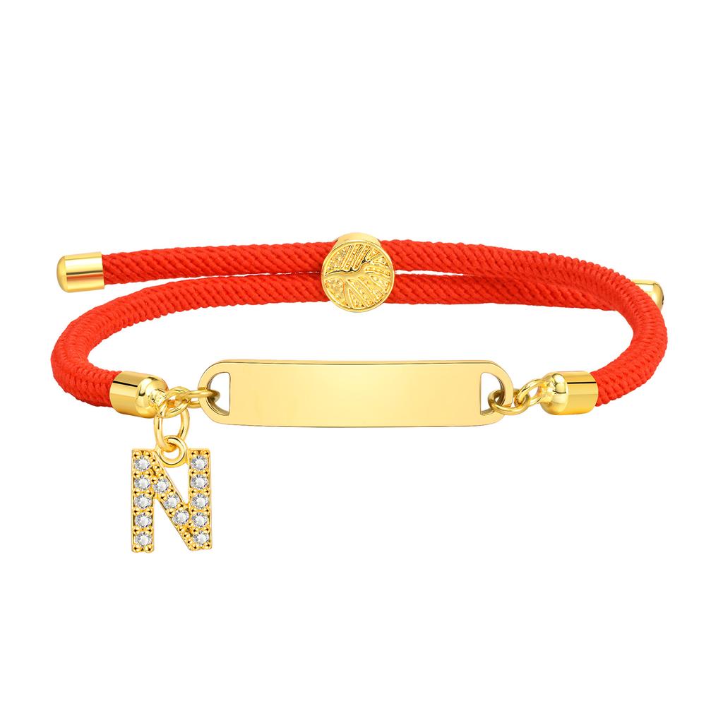 Kostenloses Armband mit individuellem Namen, Anhänger mit Initialen A-Z, Personalisierte gravierte Armreifen für Paare, Jubiläums-Schmuckgeschenk