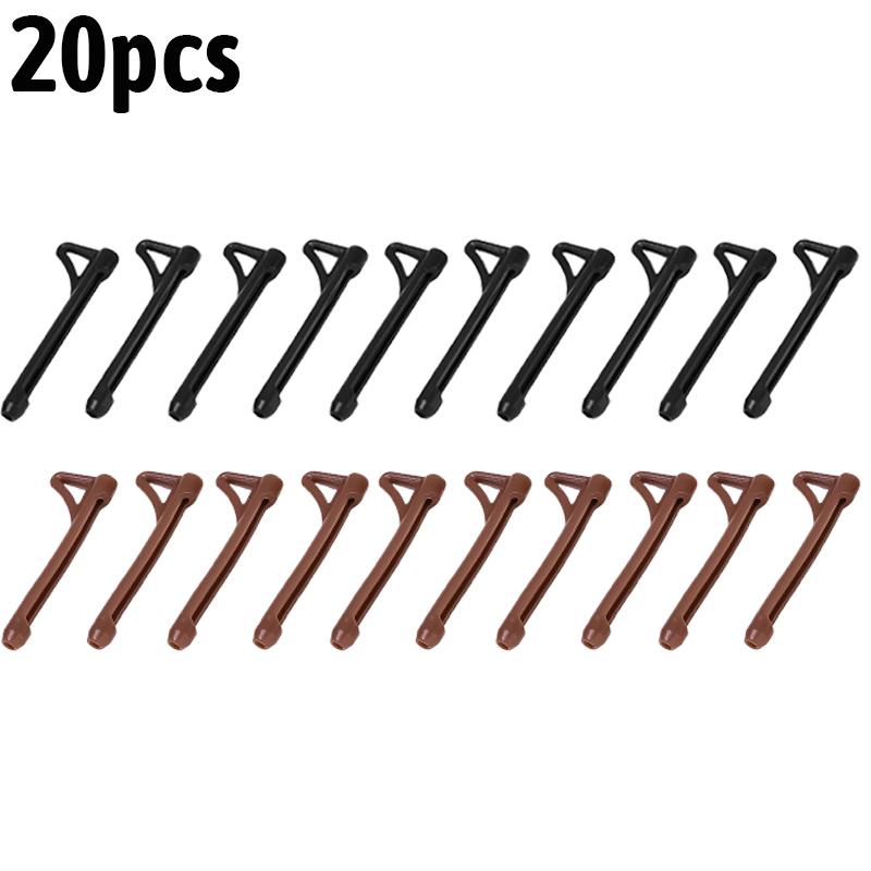 2-20pcs  Anti-slip Silicone Ear Hook Grip Glasses Eyeglasses Leg Stopper Bracket Fastener Accessories Temple Tip Eyewear Holders
