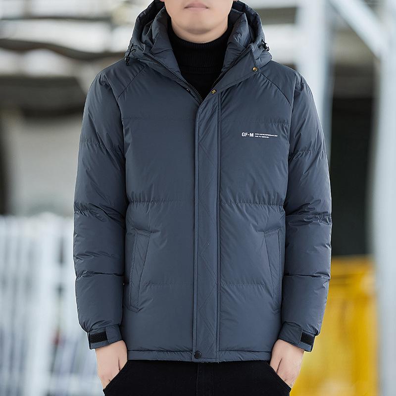 Paul Men's Winter Cotton-padded Jacket Trend Loose Hooded Padded Down Cotton-padded Jacket Warm Cotton-padded Jacket Cold Bread and Clothing.