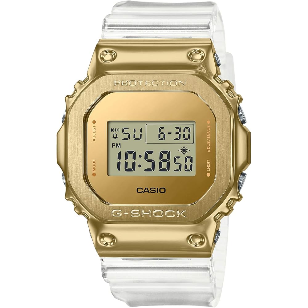 Casio G-Shock GM-5600SG-9JF Men s Clear Metal Covered Watch