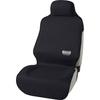 BONFORM Seat Cover Finetex for Light/Regular Cars, 1 Front Piece, Waterproof, Easy to Install, Fully Washable, 1 Front Seat, Black 4361-10BK