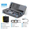 FNIRSI HS-02 Soldering Iron Set and Mobile Workbench Storage Box