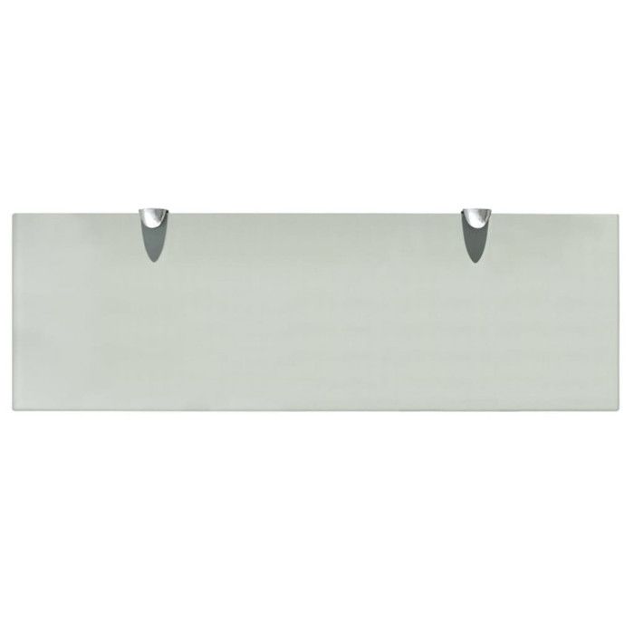 VidaXL Étagères murales 2 pcs Verre 60x20 cm 8 mm