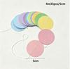 3 Pcs Color Round Garland for Party Decorations