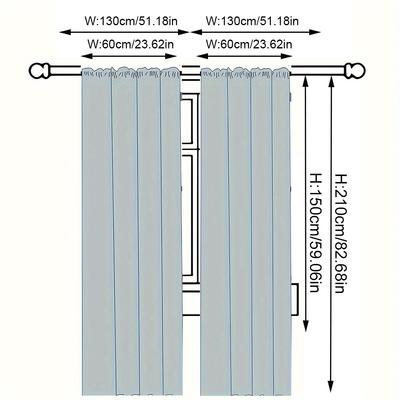 2pcs/Set Milk Streaks Pattern Curtains Light and Airy Feel for Cozy Bedroom Chic Office, Stylish Kitchen Welcoming Living Room and Serene Study