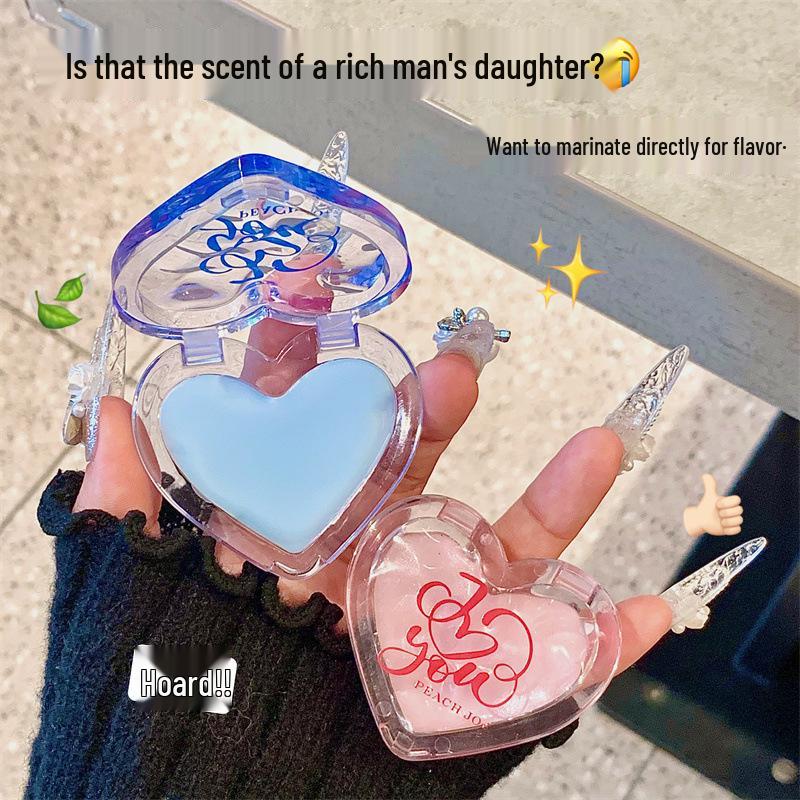 PEACH JO+ Solid Perfume Balm: Long-lasting Light Fragrance Body Cream for Girls & Female Students.