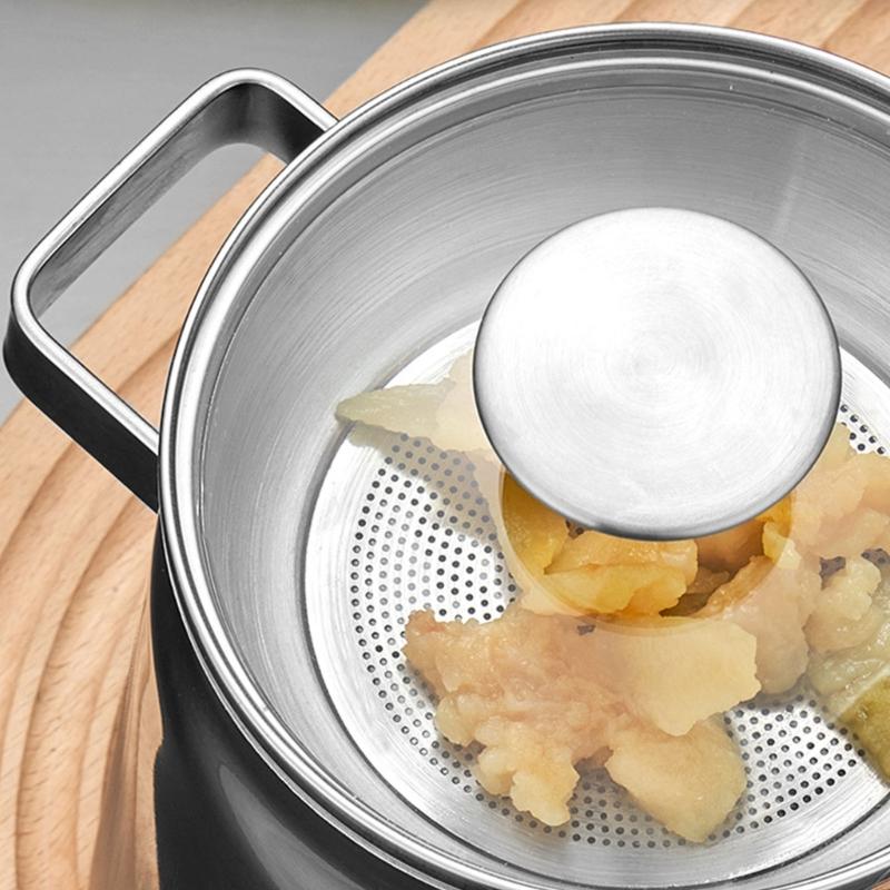 Effective Stainless Steel Oil Saver With Removable Strainer Suitable For Storing And Filtering Bacon Grease