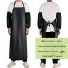 PVC Waterproof Apron: Acid & Alkali Resistant, Oil-Proof, Industrial Waist Apron for Kitchen and Hotel Use