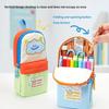 Cute Student-Style Pen Case, Pencil Pouch, Or Stationery Box With Large Capacity.