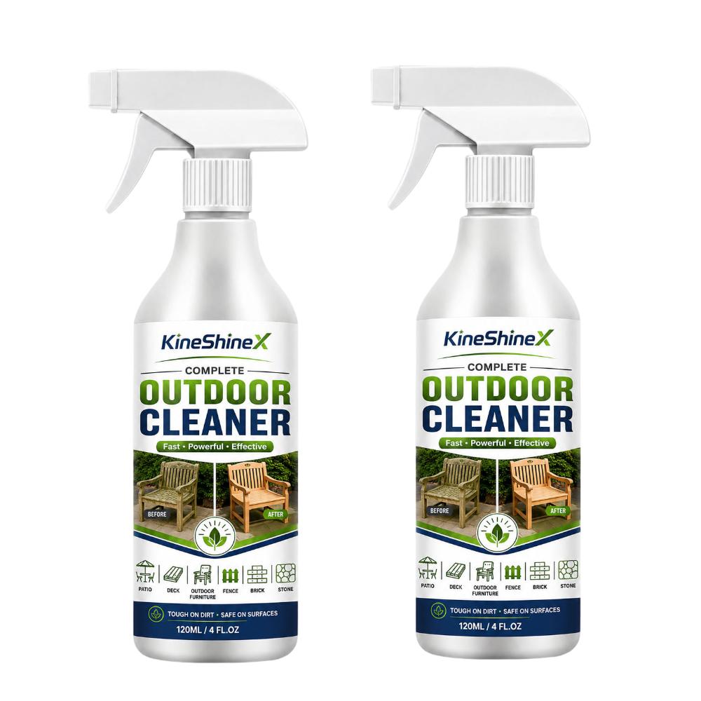 Outdoor Cleaner Spray Multi Surface Outdoor Cleaning Liquid For Patio Deck Furniture Fence Brick Stone