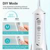 Portable Cordless Water Flosser 4 Cleaning Modes USB Rechargeable 1500mAh Lithium Battery Dental Flosser for Teeth Cleaning Oral Irrigator
