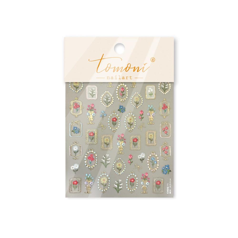 Rose Flower Nail Art Stickers Lace Nail Decals Cute Manicure Decal  DIY Nails