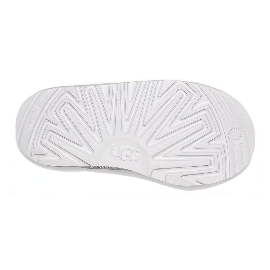 UGG Classic Mini Sequin Round Toe Slip-On Boots Kids boots Silver 1143708K-SLVR