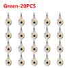 5-20PCS Mini Fishing Lure Light LED Deep Drop Underwater Eye Shape Fishing Squid Fishing Bait Luminous Lure for Attracting Fish