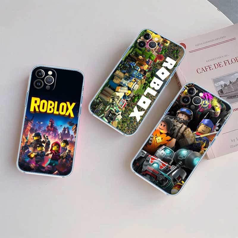 R-Robloxs Phone Case for Motorola G14 G15 G24 G30 G31 G32 G34 G41 G42 G51 G52 G50 G60S G60 G62 G72 G71 G73 G84 G85 G200 E32