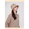 Women S Thick Warm Knit Bucket Hat For Autumn Winter Outdoor Cold Protection