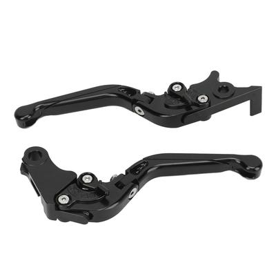 Manete de Embraiagem Dobrável CNC Liga de Alumínio 6061 Comprimento Ajustável para Trail 125 Monkey 125 Super CUB110 Preto