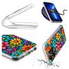 Etui Do Honor X5C Plus / X5C 4G Obudowa Foto Case Plecki Kwiaty + Szkło 9H