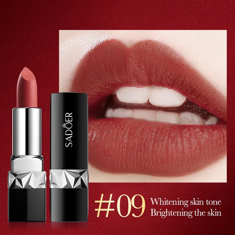 Matte Lipstick Luxury Velvet Lip Gloss Lip Glaze High Pigmented Long Lasting Lipstick Saturation Woman Makeup Lip Lipstick