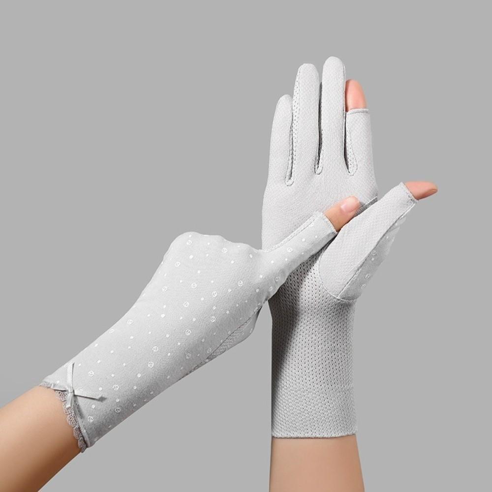 Rutschfeste Fahrhandschuhe Dünne Sonnenschutzhandschuhe Sommer Fahrradhandschuhe