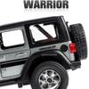 1:22 Wrangler Rubicon Challenger Hellcat Sports Car Model Toy Doors Opened Light Music Pull Back Vehicles for Children's Gifts