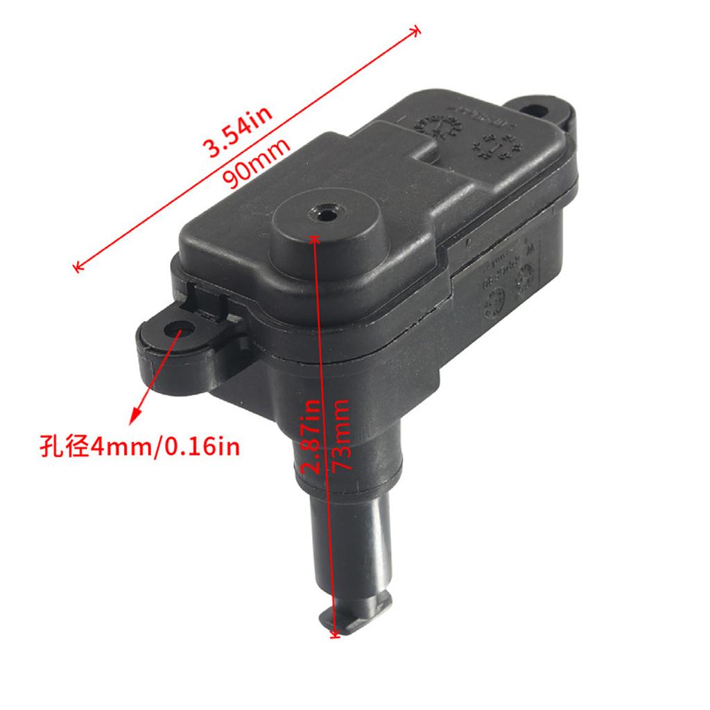 Replacement Fuel Door Release Mechanism Simple Design For Cars ABS Build Reliable Functionality 4L0862153B 4L0862153C