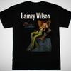 Lainey Wilson Bell Bottom Country T-shirt Svart Kortärmad Alla Storlekar 1F2338 Unisex T-shirt