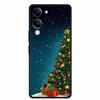 Christmas Case For Vivo Y04 Y04S Y37C Soft Silicone Phone Cover Funda For Vivo Y 04 04S 37C Black TPU Protective Bumper Casing