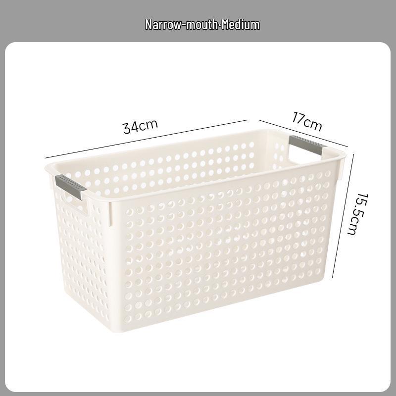 Multi-Purpose Plastic Storage Box and Toy Basket