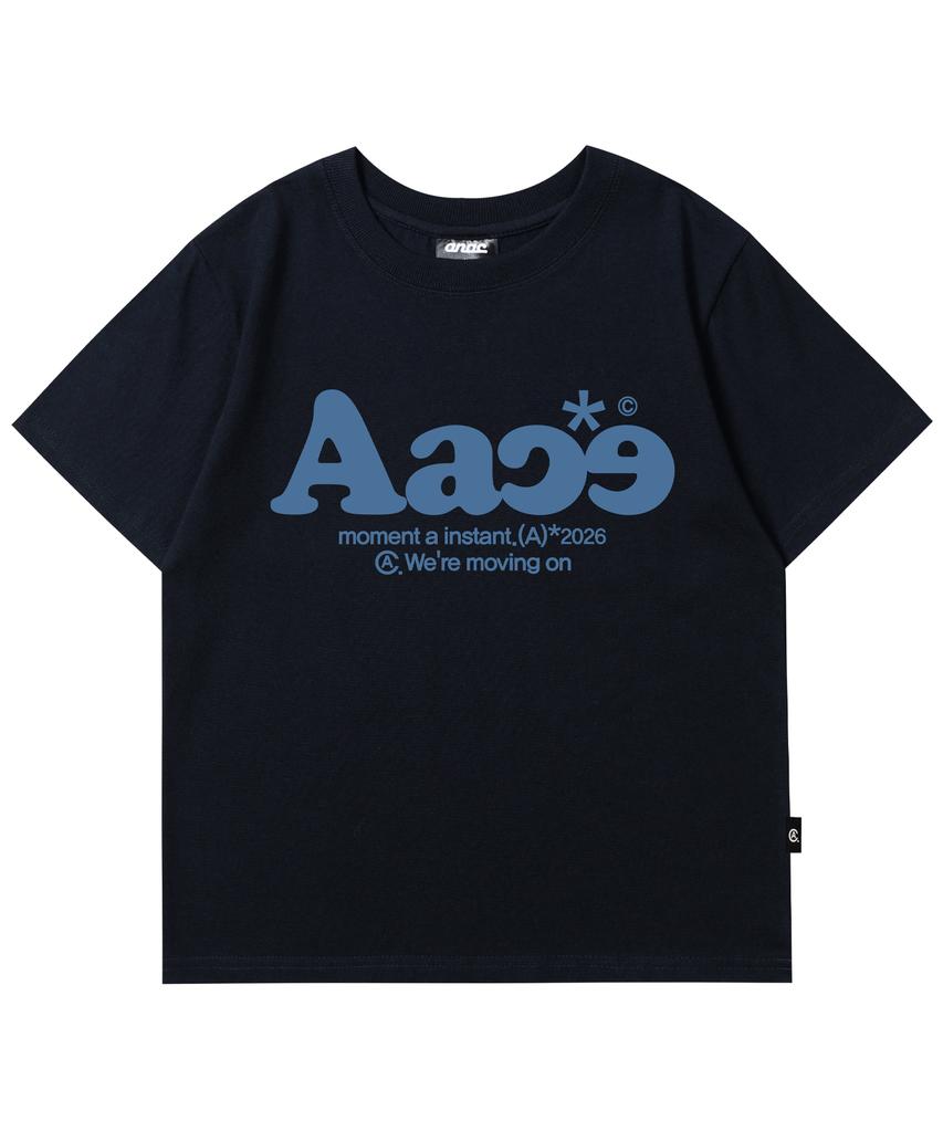 ANOTHER ARCHIVE Women'S Slim Typical Logo Short Sleeve T-Shirt_Charcoal
