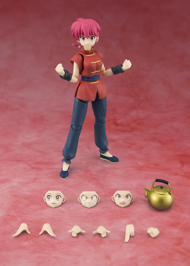 TAMASHII NATIONS Ranma Ranma 120mm PVC ABS Painted Action Figure S.H.Figuarts 1/2 Approx. &