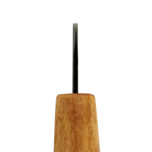 Mikisyo Power Grip Carving Chisel, Flat, 1.5mm