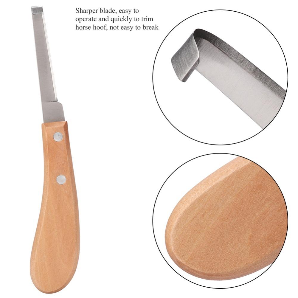 Durable Hoof Trimming Tool Stainless Steel Cattle Hoof Tool Livestock Caretakers Left Hand