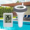 Thermomètre eau sans fil IPX7 avec récepteur LCD – piscine, spa, aquarium, étang, enregistreur T°C MAX/MIN