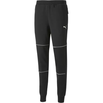 Striped Logo Elastic Waistband Tapered Knit Joggers Men Bottoms 535833-01