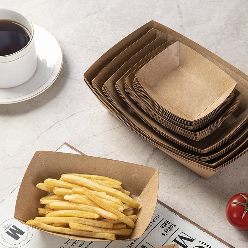 Yangge Disposable Kraft Paper Boat Boxes