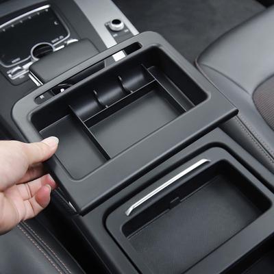 Auto Mittelkonsolen Armlehnen Aufbewahrungsbox ABS Kunststoff Für Q5 FY B9 2018-2021 Tuning Auto Innenzubehör Organizer
