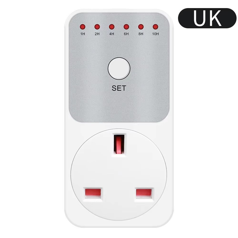 Socket 10Hr Timer Switch Countdown Time Setting Switch Timer Electronic Wattmeter Household