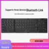 Portable Russian B089 Tri-Fold Bluetooth Keyboard: Compatible with Mobile, Tablet, Laptop, and Three Systems