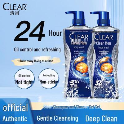 Clear Men Erfrischendes Öl-Kontroll Duschgel