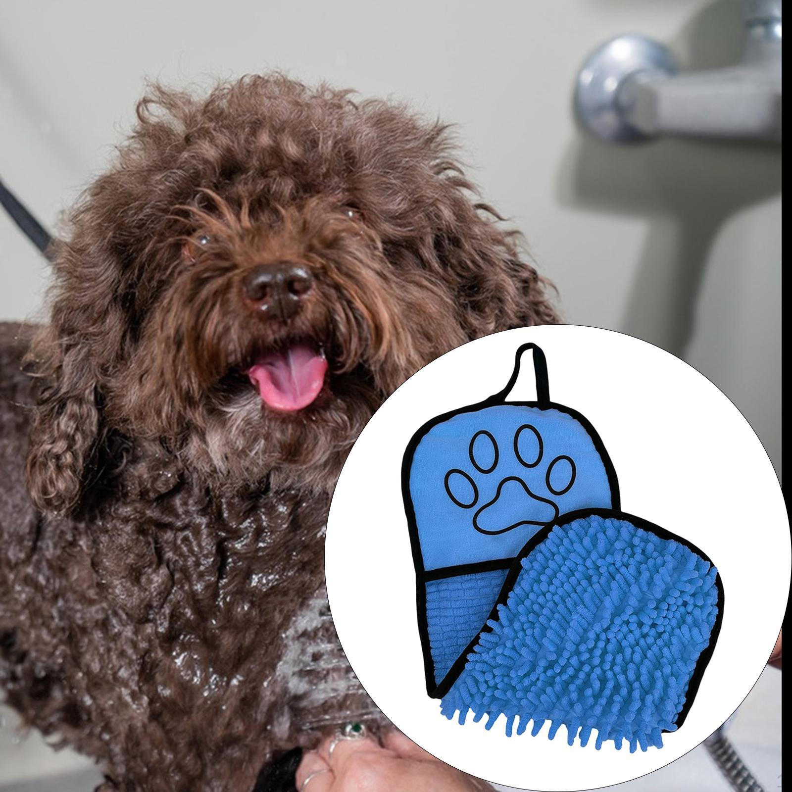 

Полотенце для сушки собаки Купание питомца 21,26x8,46 дюйма Уход Душ, Принадлежности для купания синий