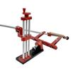 Red Aluminium Alloy Fixed Knife Sharpener Professional Woodwork Grinding System Rotation Adjustment Angle Sharpening Stone